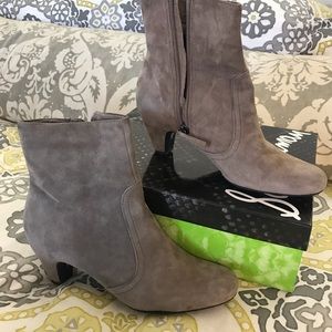 Sam Edelman Suede Booties Tan Size 7